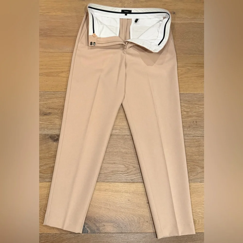 THEORY City Pant Prospective Light Women's Size 6 - Picture 10 of 15